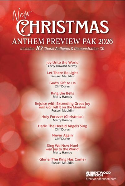 New Christmas Anthem Preview Pak 2026