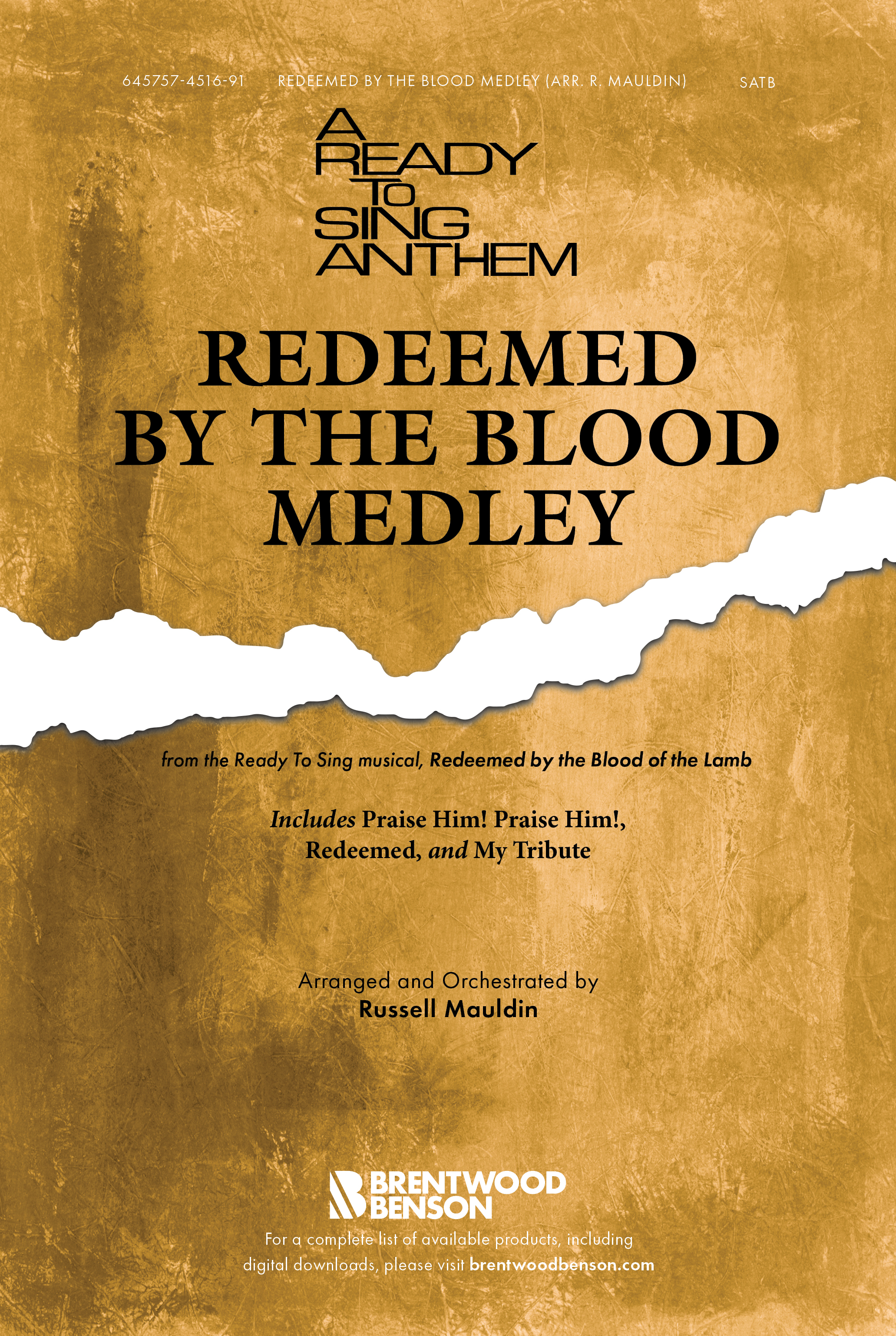 Redeemed by the Blood of the Lamb Medley